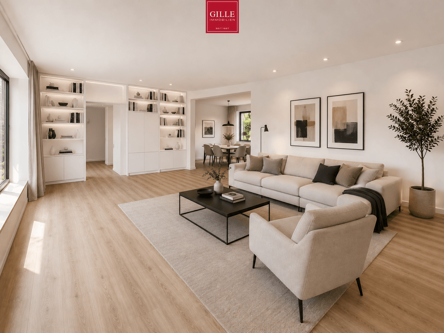 Ansicht 4 von: Stilvoller Bungalow mit beeindruckendem Raumangebot, traumhaftem Garten und Garage in Reuschenberg